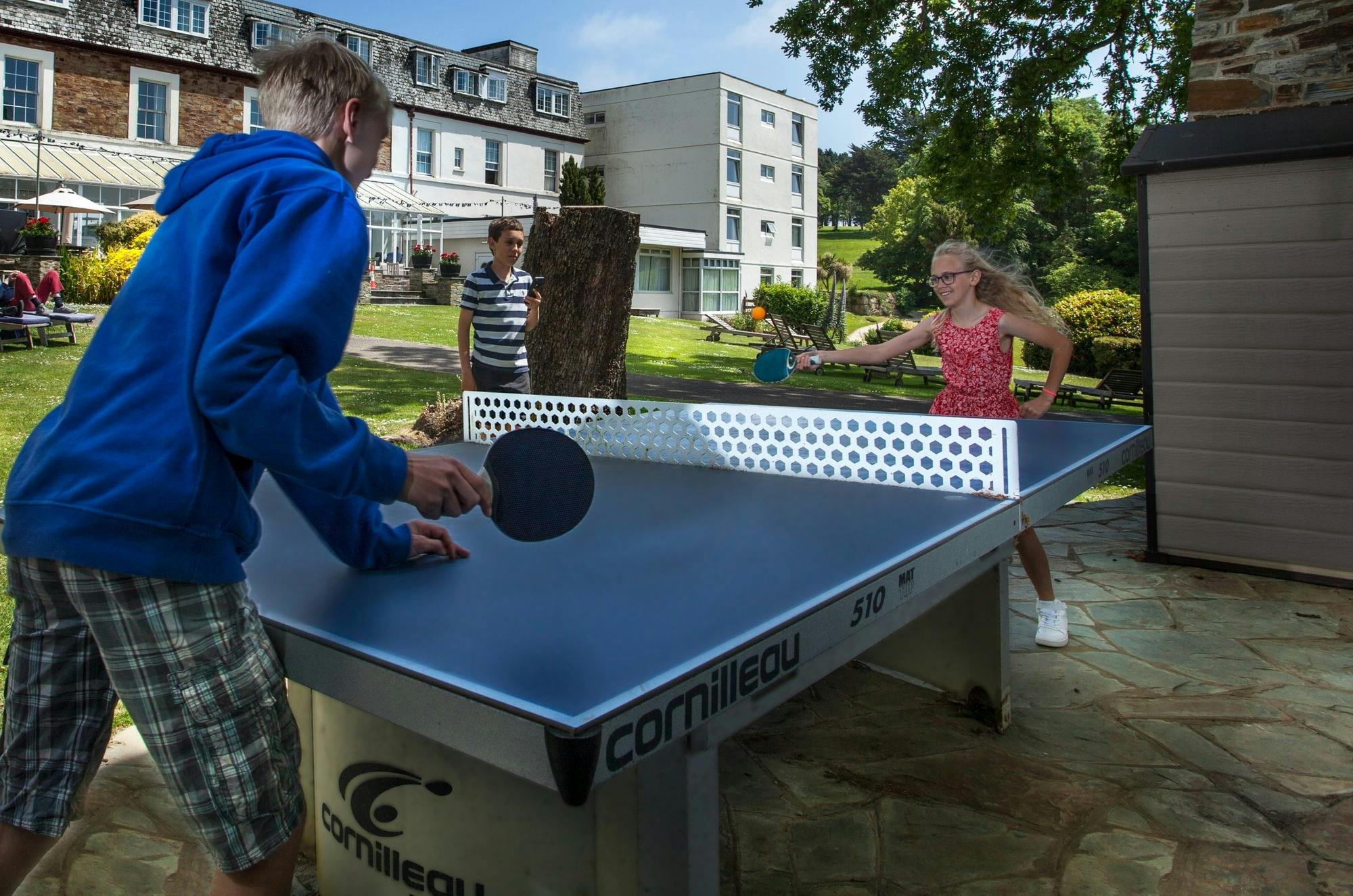 Table Tennis at Budock Vean Hotel