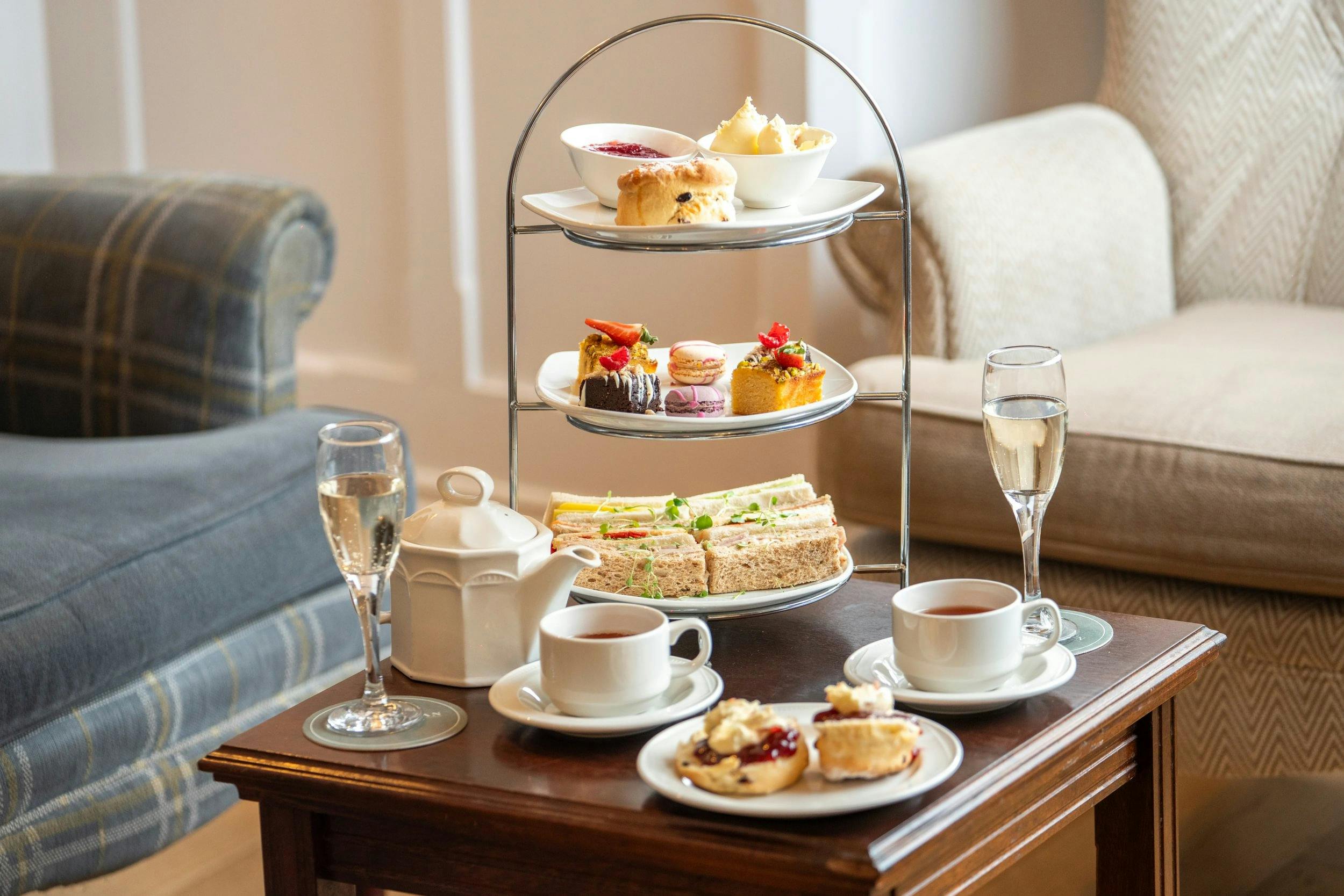 Afternoon Tea at Budock Vean Hotel