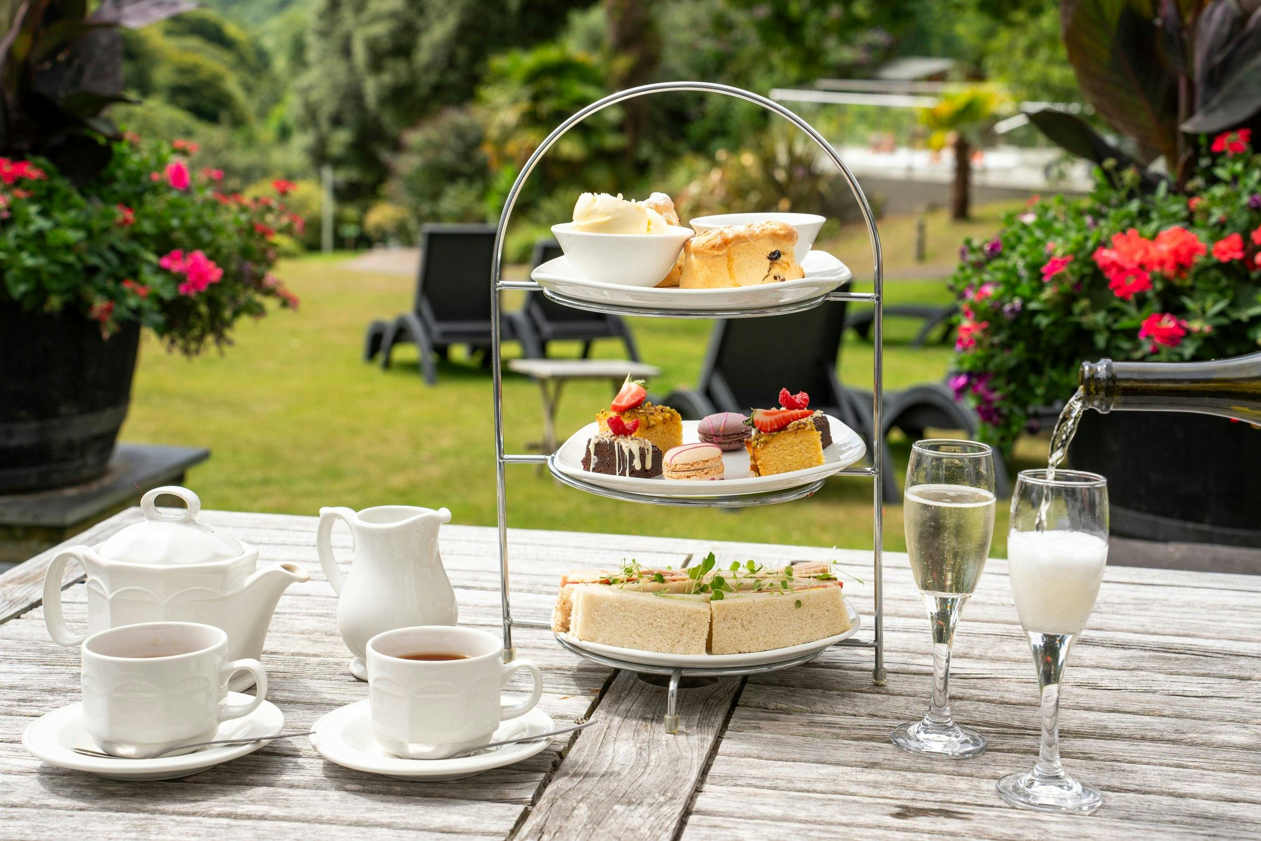 Afternoon Tea at Budock Vean Hotel