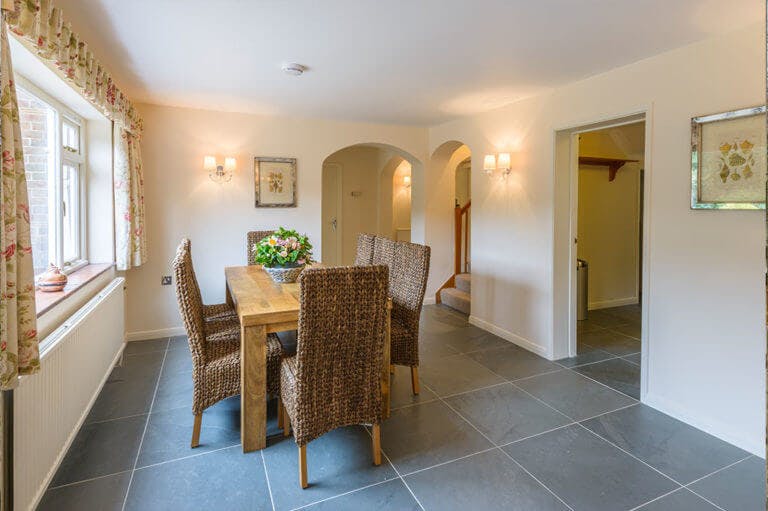 Pittefaux Cottage Kitchen at Careys Manor Hotel