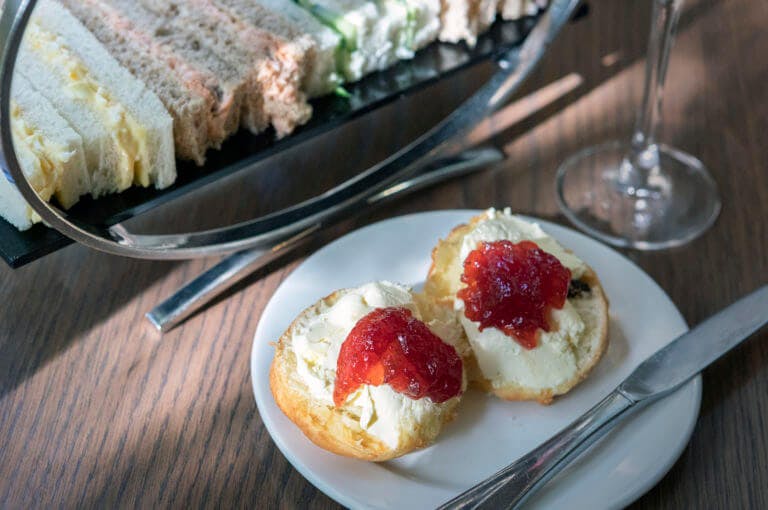 Afternoon Tea Scones at Careys Manor Hotel