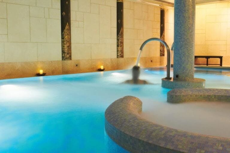 spa hydrotherapy pool at Careys Manor Hotel & SenSpa