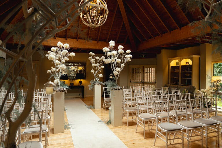 Love At Frist Sight Winter Wedding Package Careys Manor Hotel & SenSpa