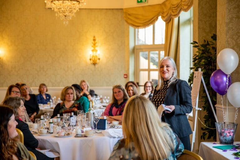Women attend network event at Careys Manor Hotel