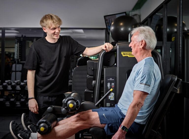 Personal training session at the SenSpa gym