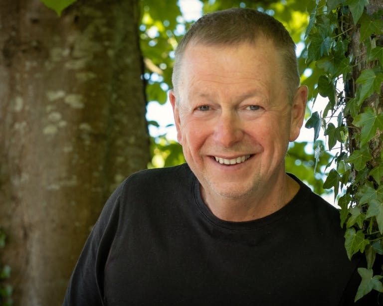 Portrait of photographer Simon John in the New Forest