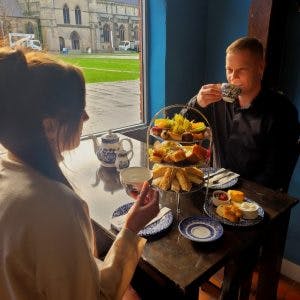 Afternoon tea for two anyone Join us at St James for a delicious treat for only £22 for two. Book now and beat the January Blues #hotel #grimsby #travel #afternoontea