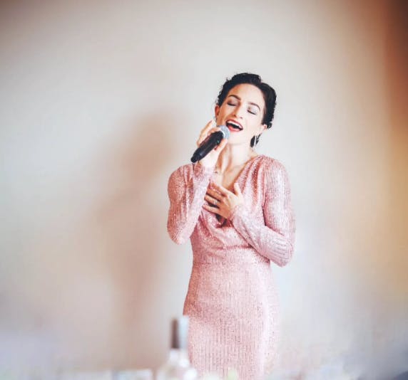 Joanna Power singing