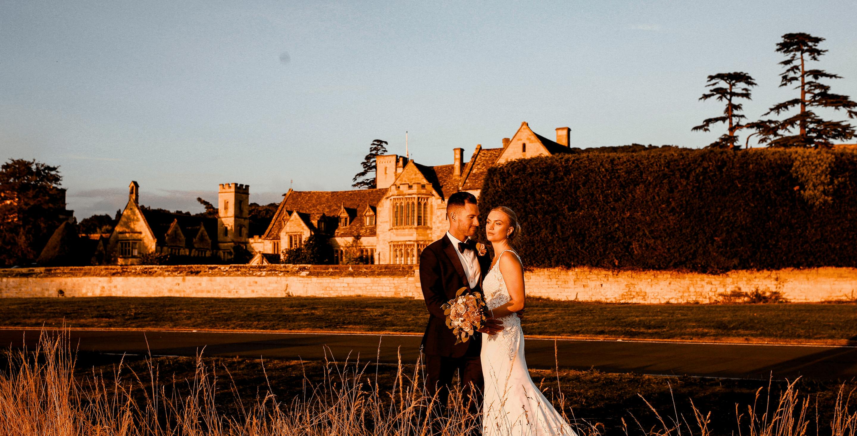 The Old Chapel licensed wedding venue with vaulted ceilings and stained glass windows