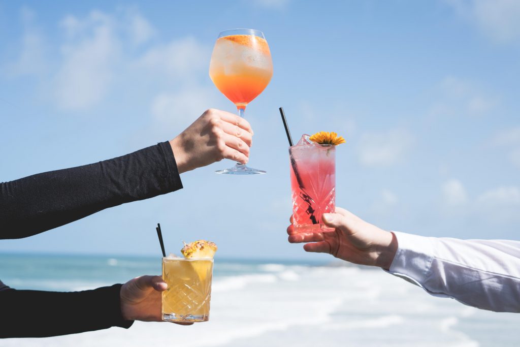 Cocktails with plenty of coastal spirit - Fistral Beach Hotel