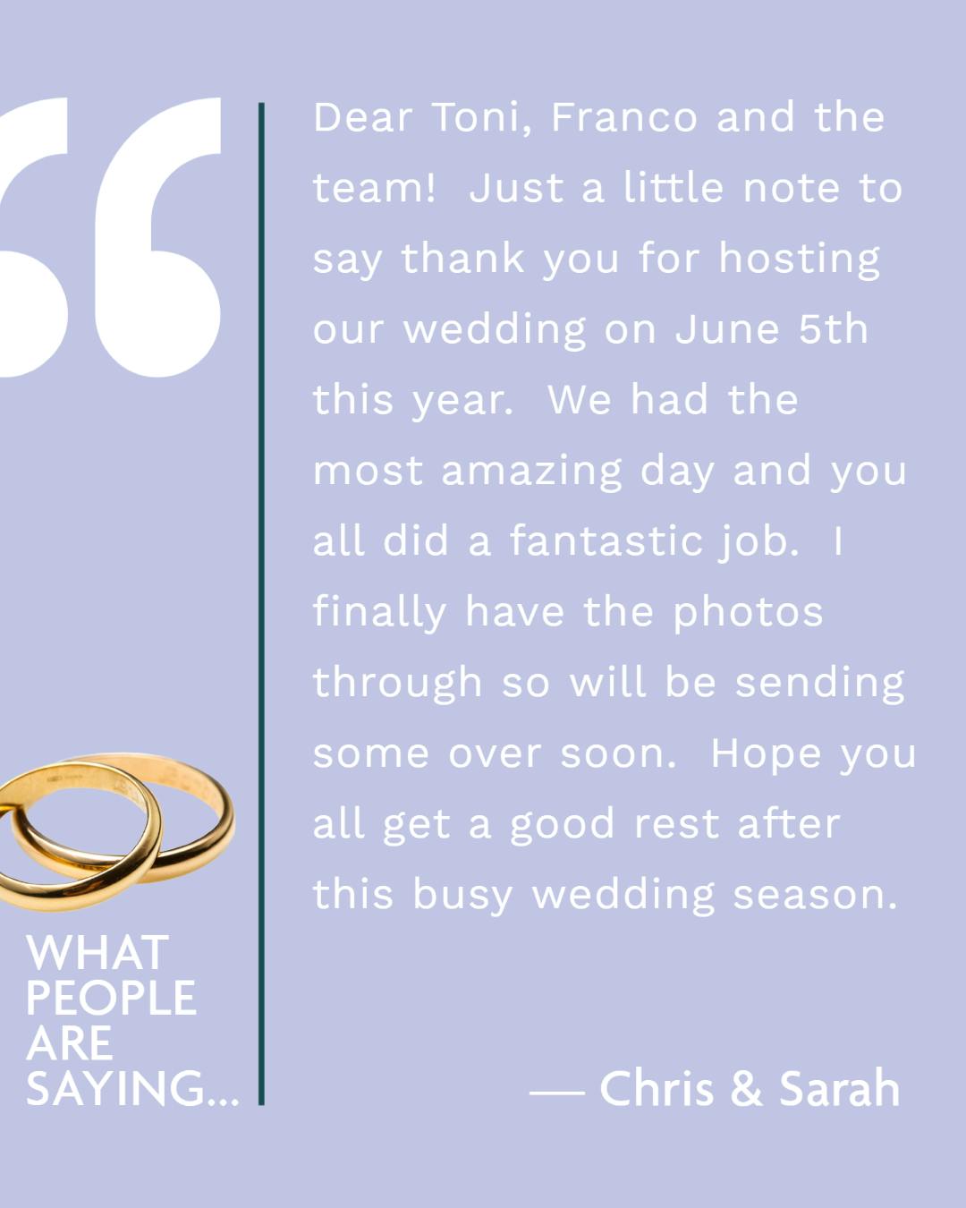 Dream wedding