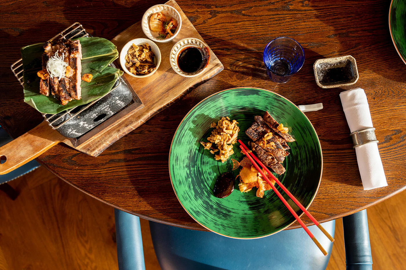 Pan-Asian dishes at Yü Pan