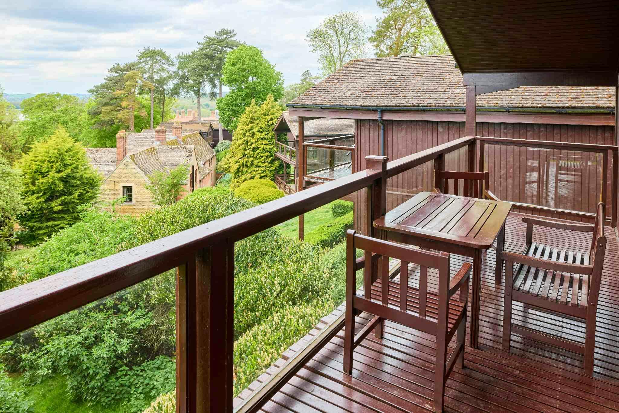 Lodge 8 Cottesmore Lodge Balcony