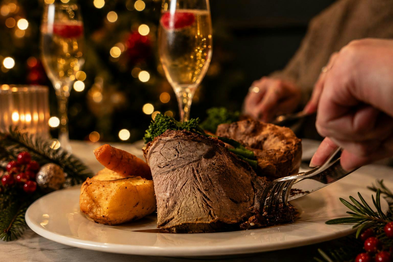 Christmas Lunch and Dinner at Rutland hall Hotel